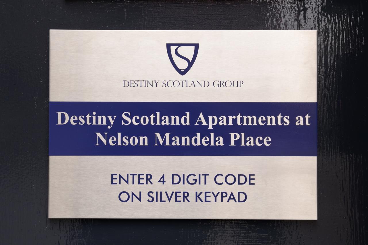 Destiny Scotland Apartments At Nelson Mandela Place Glasgow Buitenkant foto